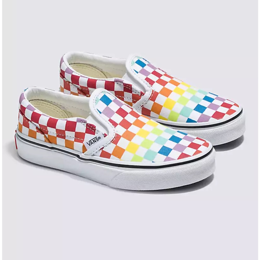 Vans girls size 1.5 worn once wrong size.